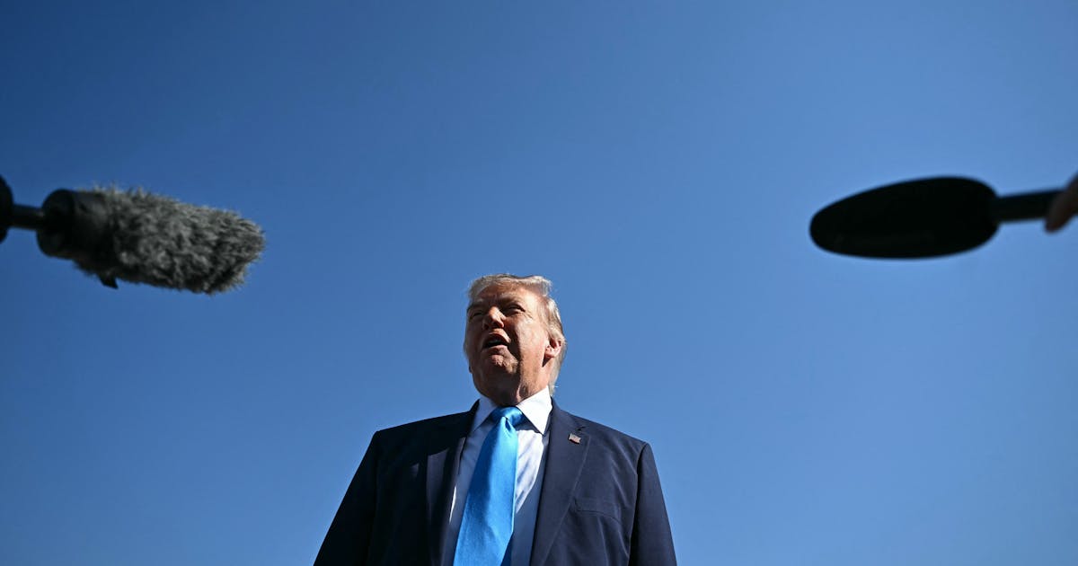 Donald Trump cannot be living the same reality as the rest of America.The president aggressively dodged questions about the future impact of artificial intelligence Wednesday, claiming that nothing but good has come from the technology’s rapid implementation …