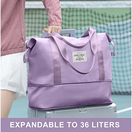 Head to Walmart where you can score big on the DAKIMOE Weekender Bags for just $10.99 (Reg. $18.99)! These bags come in so many different colors 
 
https://www.walmart.com/ip/DAKIMO...5274057950