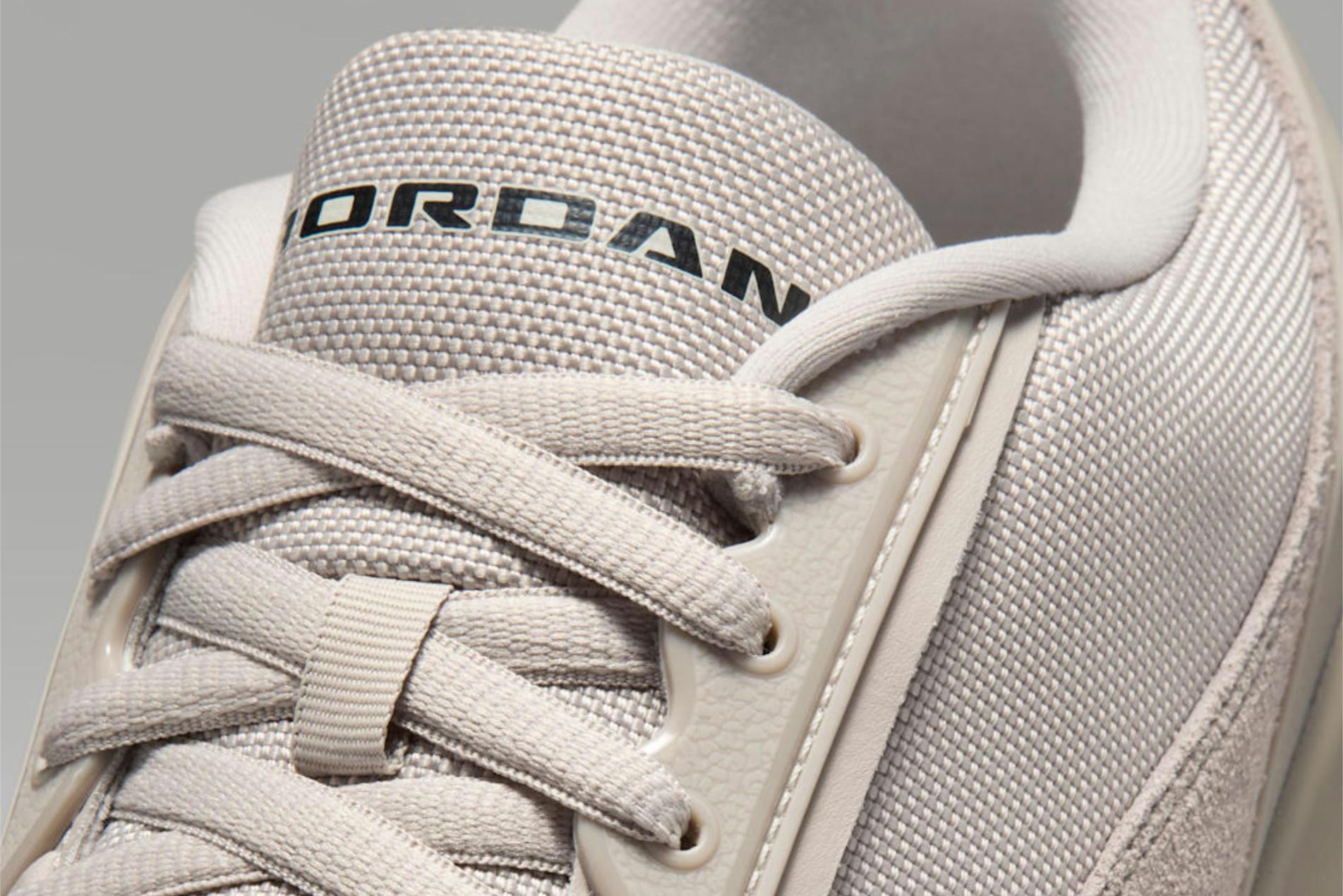 Nike releases the Air Jordan Ultra "Moon Particle," a tonal take on the AJ3-inspired dadcore sneaker.