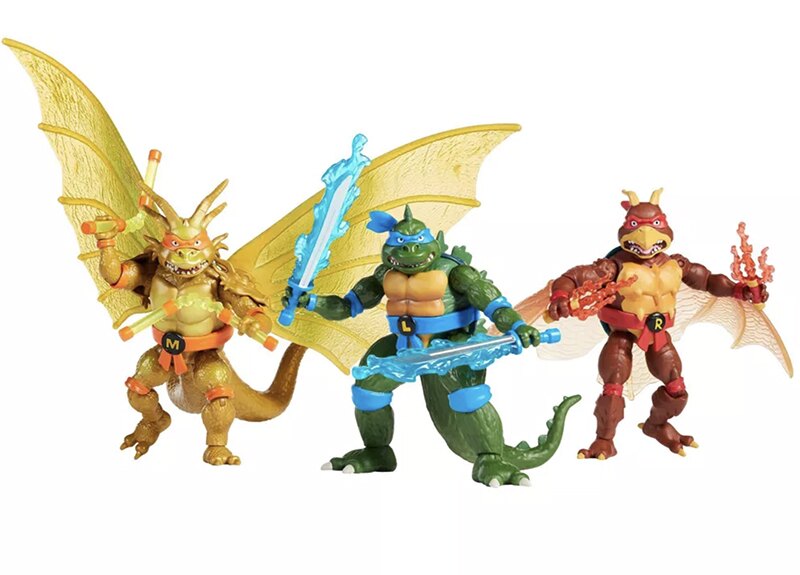 In this bold mashup of two legendary franchises, The Heroes in a half-shell and legends of Toho combine forces in this awesome mash-up! Packaged in a colorful