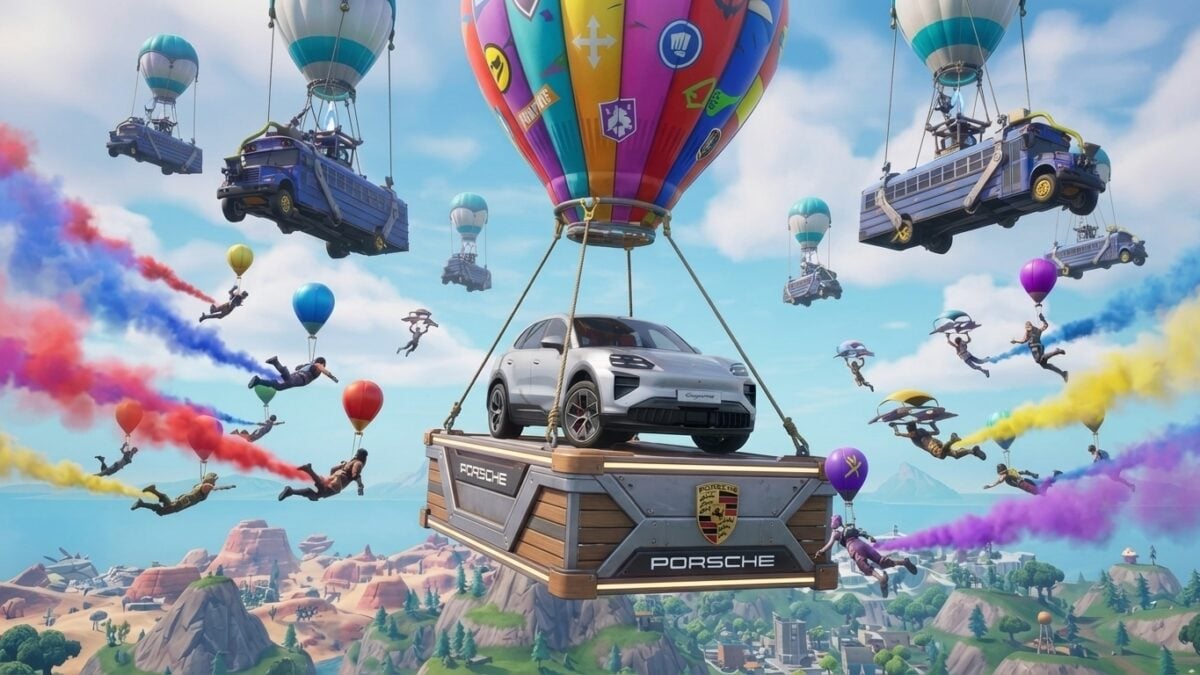 The image was deleted, then reuploaded just so Unreal Games could explain that Porsche were the ones who made it