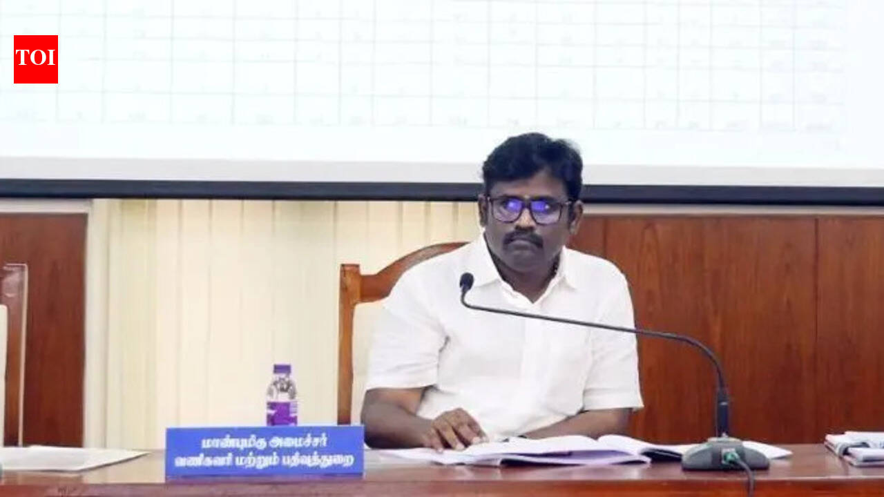 Tamil Nadu minister T Logesh Tamilselvan orders guideline market values for all land survey numbers by June, urging faster, citizen-friendly registration services.