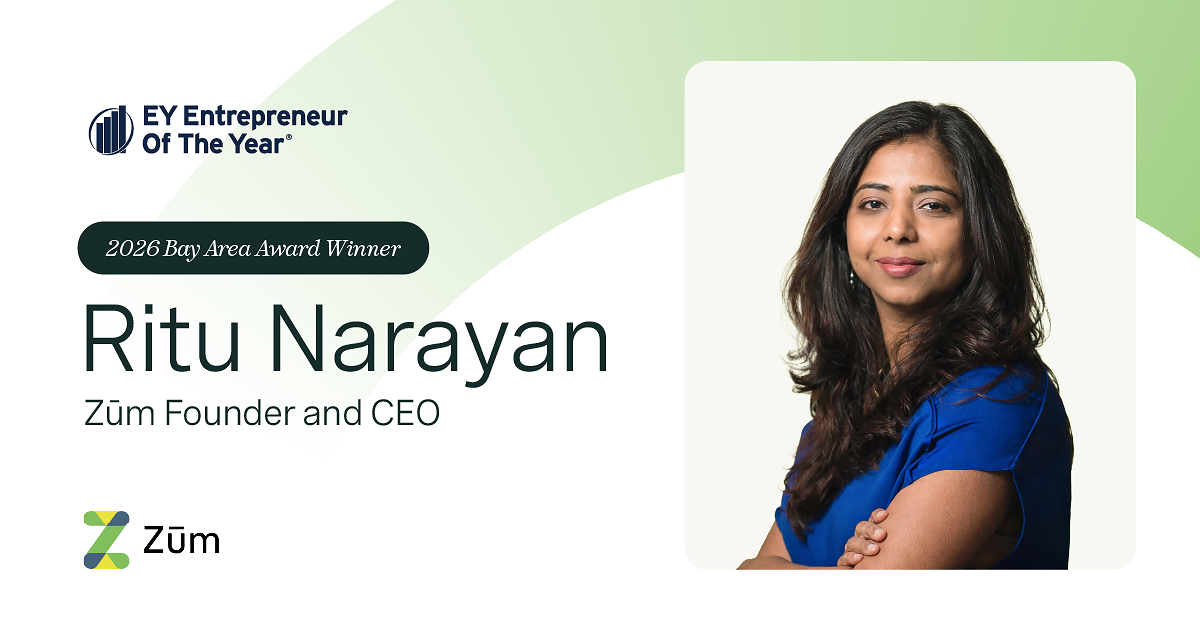Recognition honors visionary leaders transforming industries through innovation, growth, and impact REDWOOD CITY, Calif., June 16, 2026 /PRNewswire/ -- Zūm, the leader in modern student transportation, today announced that Founder and CEO Ritu Narayan has bee…