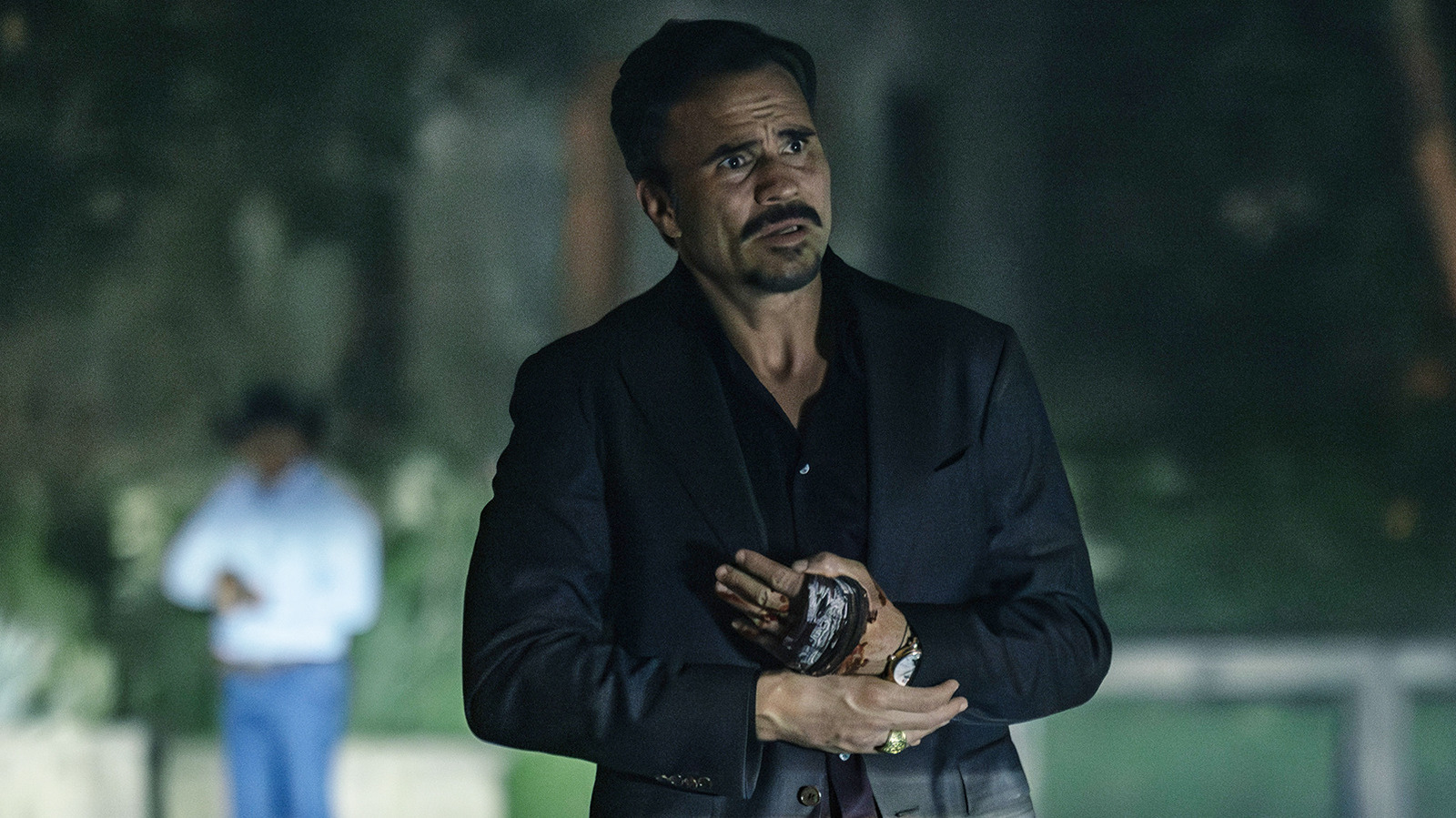 Another one bites the dust in Episode 6 of Dutton Ranch. Read TVLine's interview with the shooter, as well as the "brains" behind the deadly encounter.