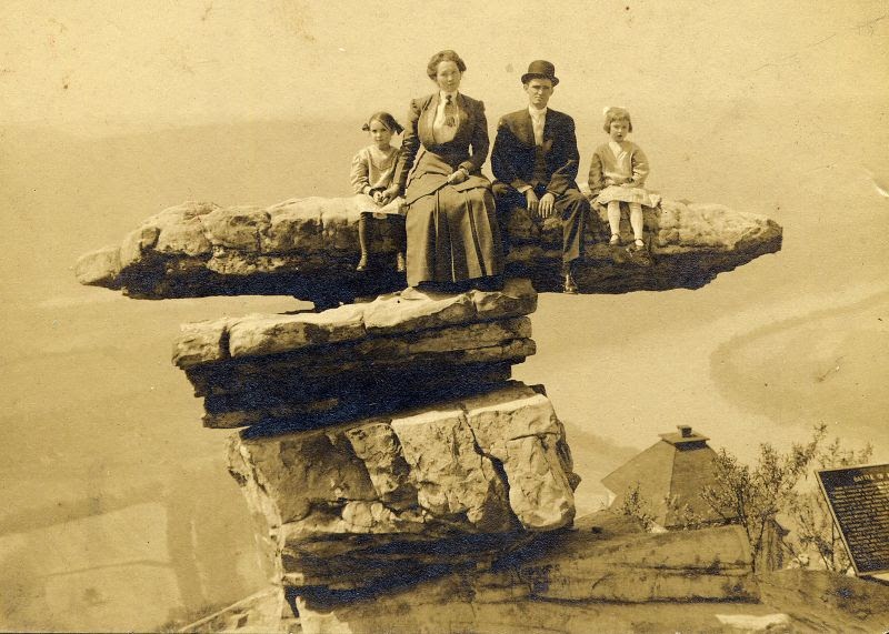 Perched dramatically on the edge of Lookout Mountain in Tennessee, Umbrella Rock became one of the most popular and iconic tourist attractio...