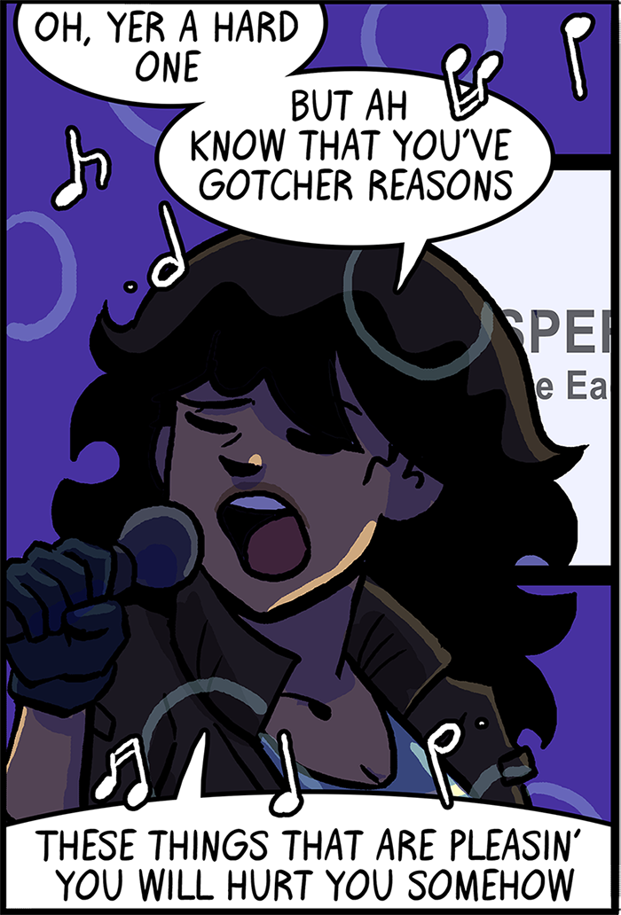 Every month at the&nbsp;Dumbing of Age Patreon&nbsp;there’s two new exclusive bonus strips — one that patrons get to vote on, and another that’s my choice!&nbsp; &nbsp;This month, we get more KARAOKE! Check out this strip and the backlog of hundreds […] Read More
